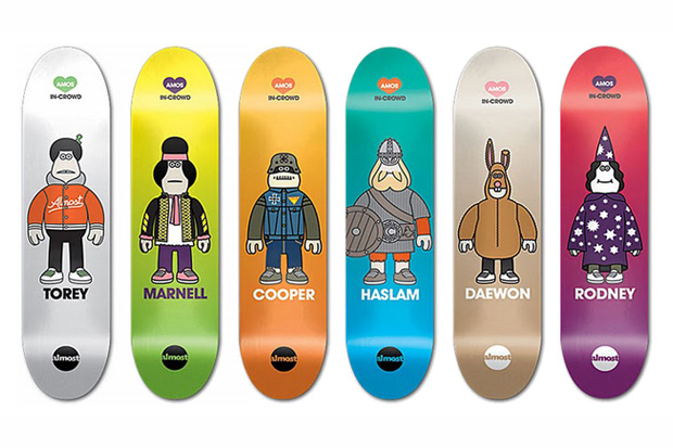 amos toys almost skateboards Amos Toys x Almost Skateboards
