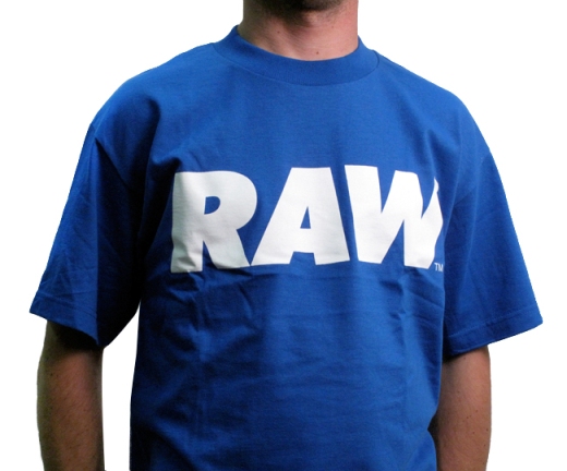 RAW Logo Blue RAW July Releases 