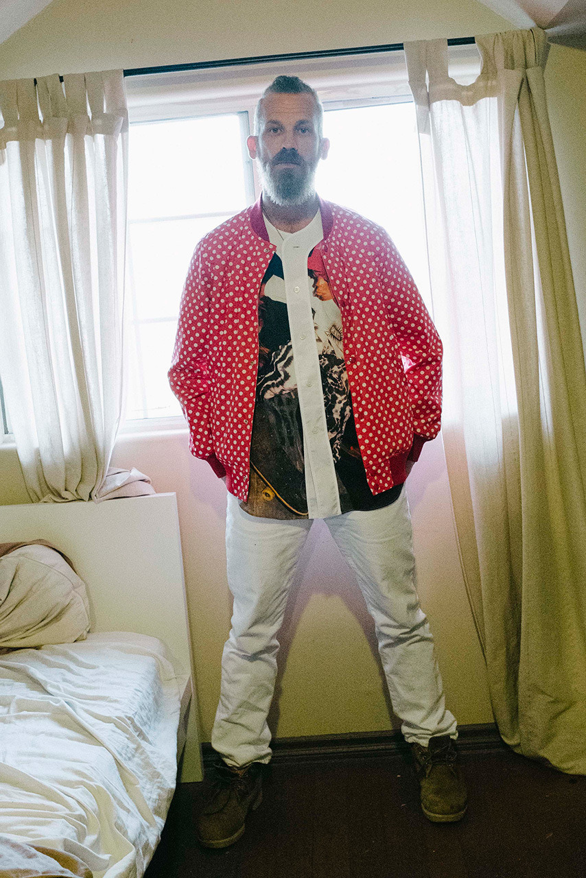 Image of Comme des Garçons SHIRT x Supreme 2014 春夏联名系列造型 Lookbook