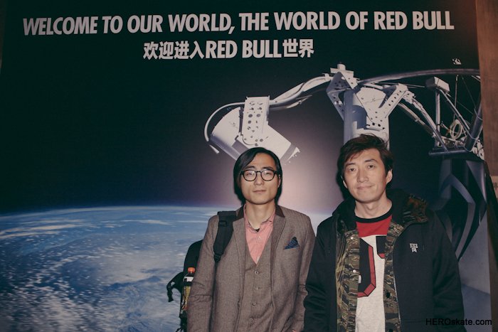 Hero成员早早来到现场