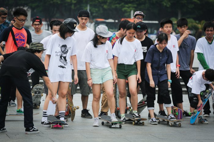 女滑手的比赛也是非常丰富