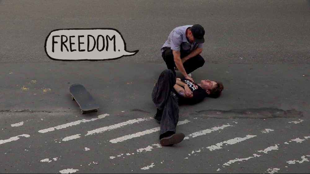 维也纳Freedom滑板店队伍布达佩斯滑板短片